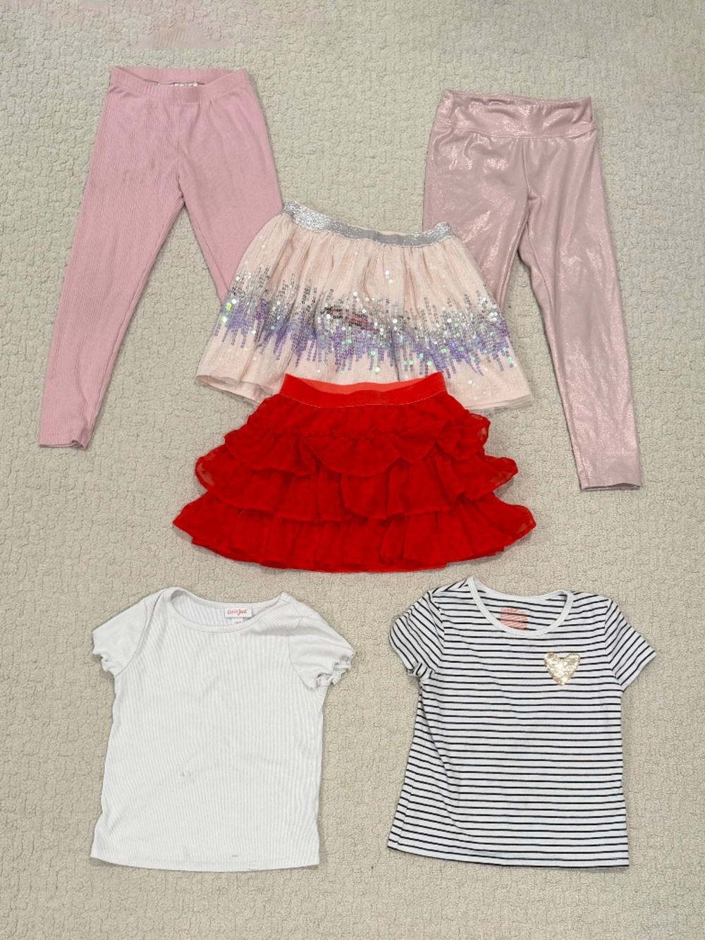 Kids Cat & Jack Bundle Size Small 6/7